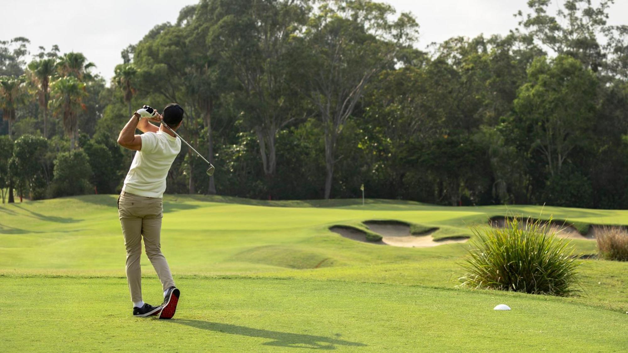 Intercontinental Sanctuary Cove Resort By Ihg Guldkusten Exteriör bild Golf